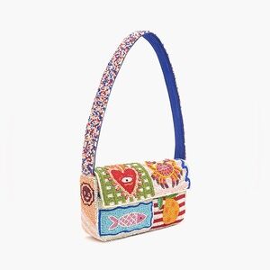 American & Beyond SUN & SEA BEADED HANDBAG Charleston
